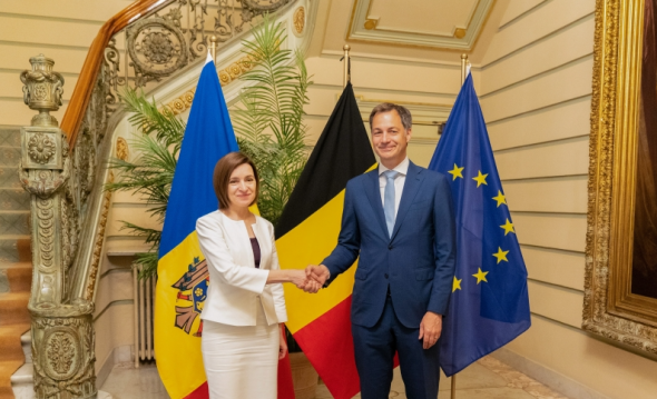 Maia Sandu s-a întâlnit cu prim-ministrul Regatului Belgiei, Alexander De Croo. Subiectele abordate